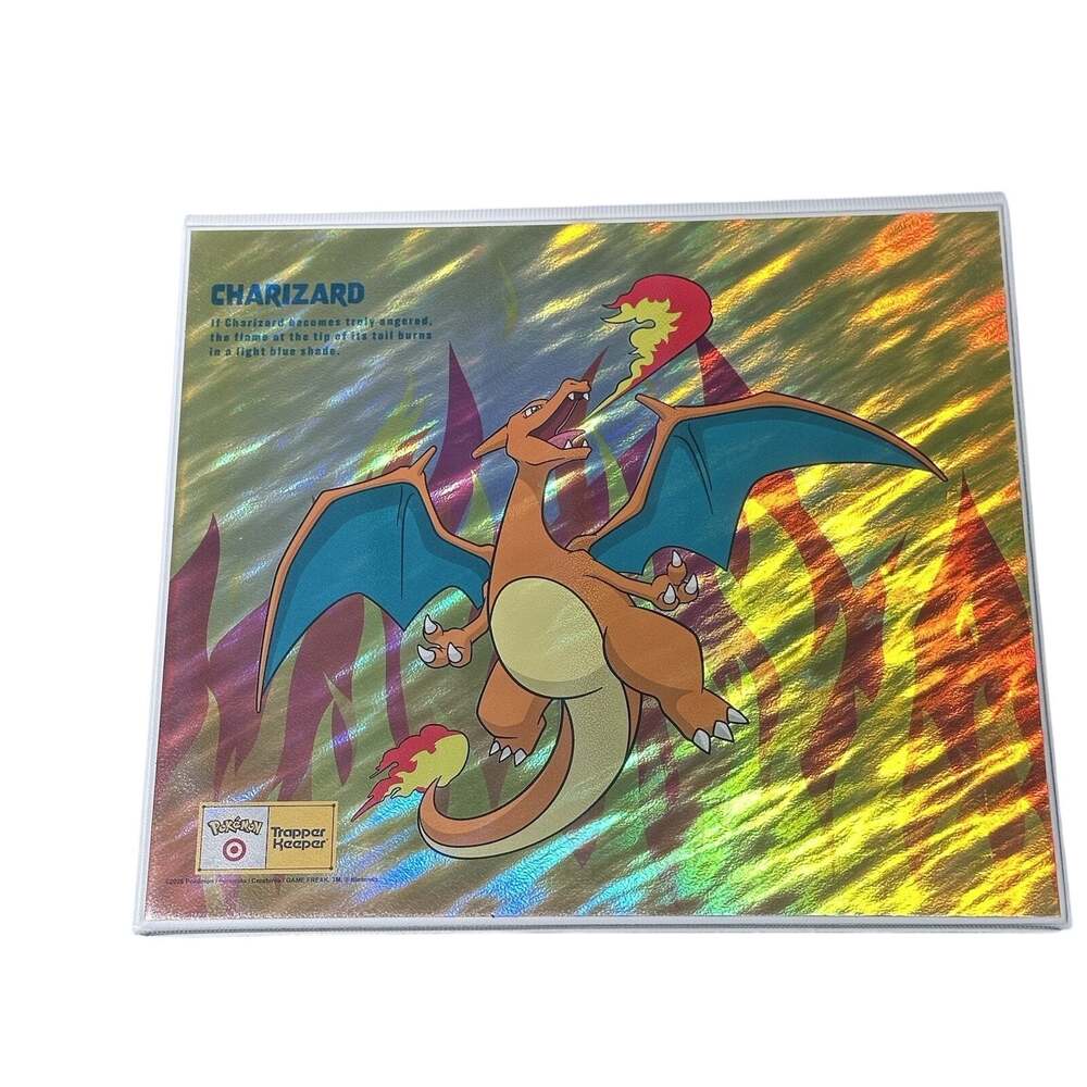 Mead 1" Pokémon Trapper Keeper Ring Binder Charizard - Pokémon x Target